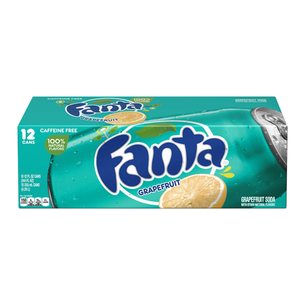 Fanta Grapefruit 12fl.oz (355ml) 12-Pack Cans – American Soda
