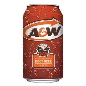 A&W Root Beer  (355ml (12 Fl.Oz)) 