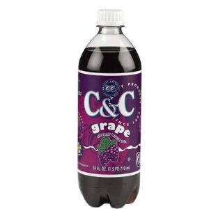 C&C Soda Grape Bottle 710ml – Single