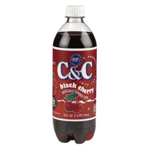 C&C Soda Black Cherry Bottle 710ml – Single