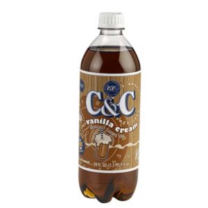 C&C Soda Vanilla Cream Bottle 710ml – Single