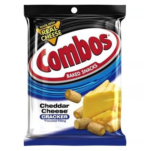 Combos Stuffed Snakes Chaddar Cheese Baked Cracker6.3.oz (178.6g)