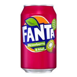 Fanta Strawberry & Kiwi Soda 330ml Can