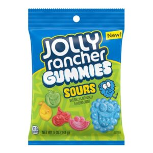 Jolly Rancher Sour Gummies Peg Bag - 5oz (142g)