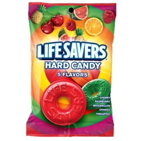 LifeSavers 5 Flavours Hard Candy Bag (177 g)