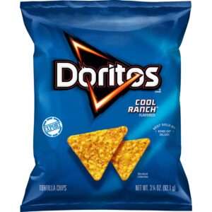 Doritos Cool Ranch Tortilla Chips, (92.1g)