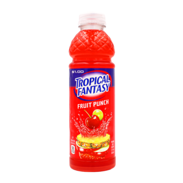 Tropics Raspberry Label Tropical Fantasy Raspberry Rush Premium Juice Cocktail, (592ml ...