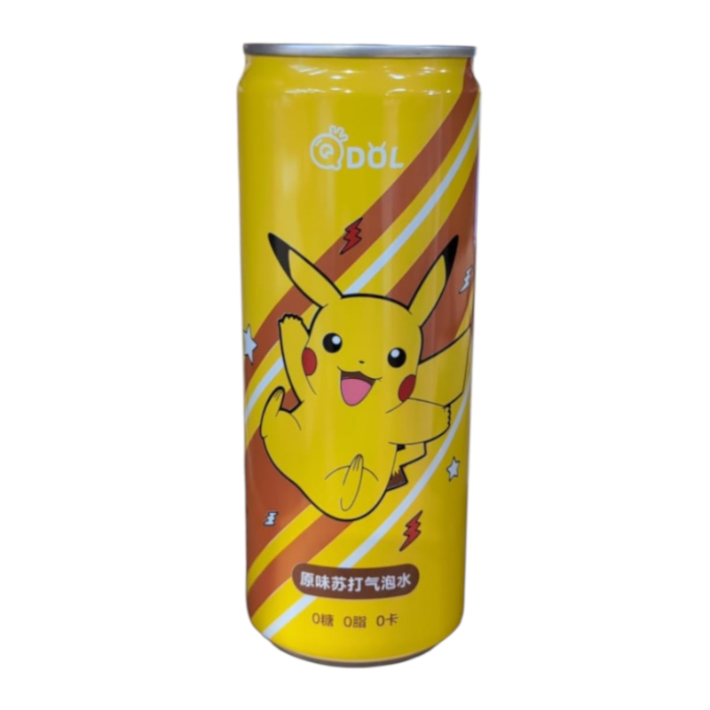 QDOL Pokemon Original Sparkling Water (Pikachu) - 500ml