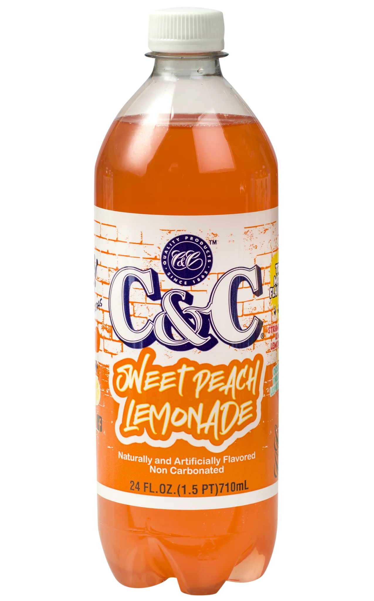 C&C Sweet Peach Lemonade (710ml)