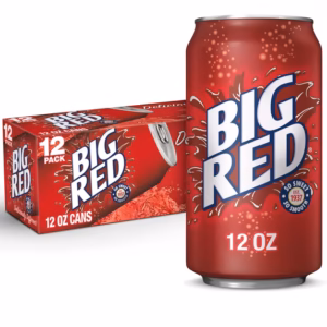 Big Red Soda Pop, 12 fl oz, 355ml, 12 pack Cans