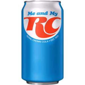 RC Cola Soda Pop, 12 fl oz, (355m), Cans.